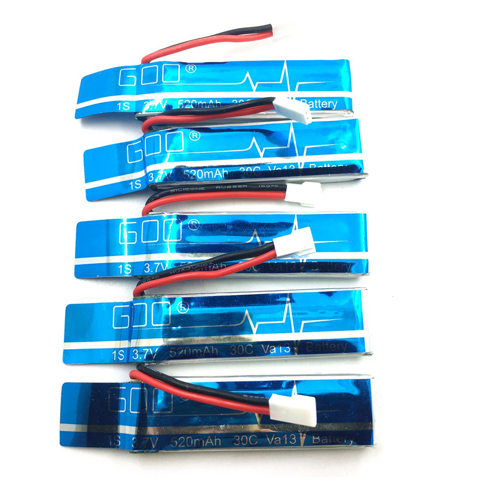 Rc Helicopter Coaxial - 5 шт. 3,7 В 520 мАч