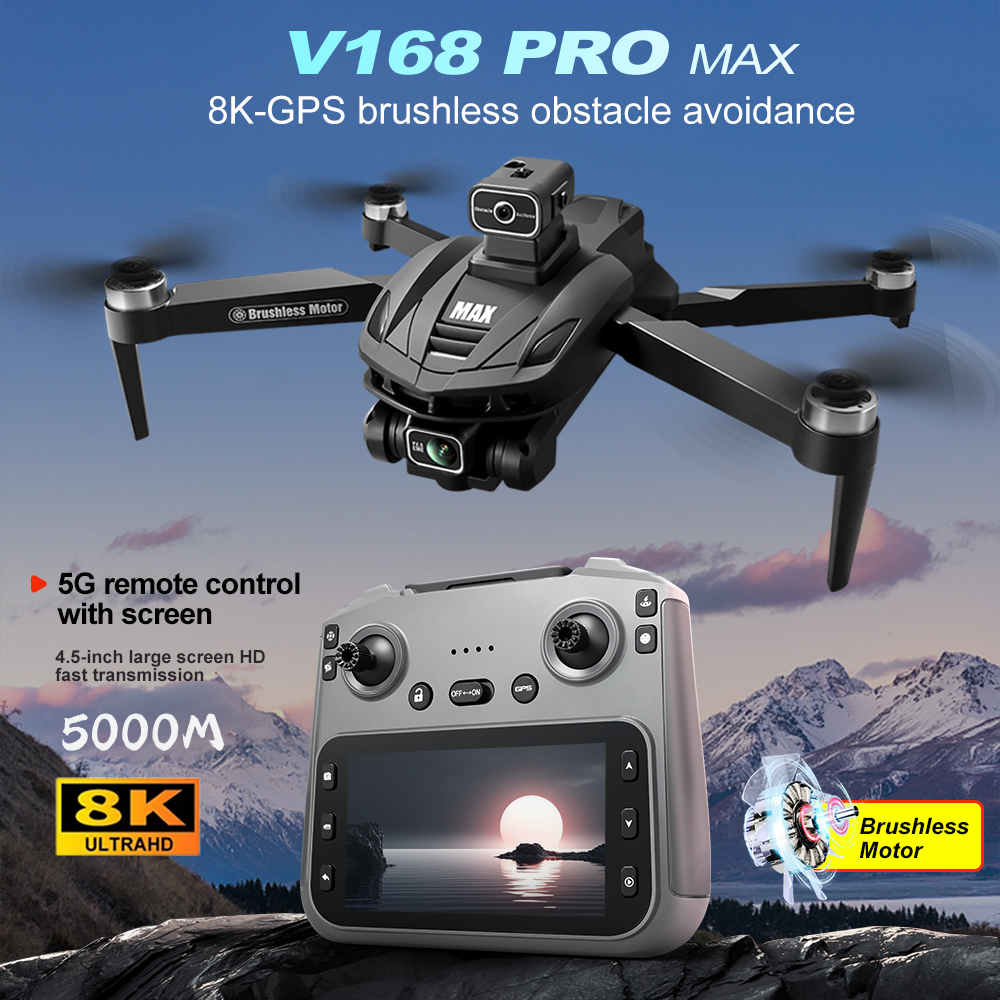 Rc Helicopter Case - V168 PRO Max GPS Дрон 8K