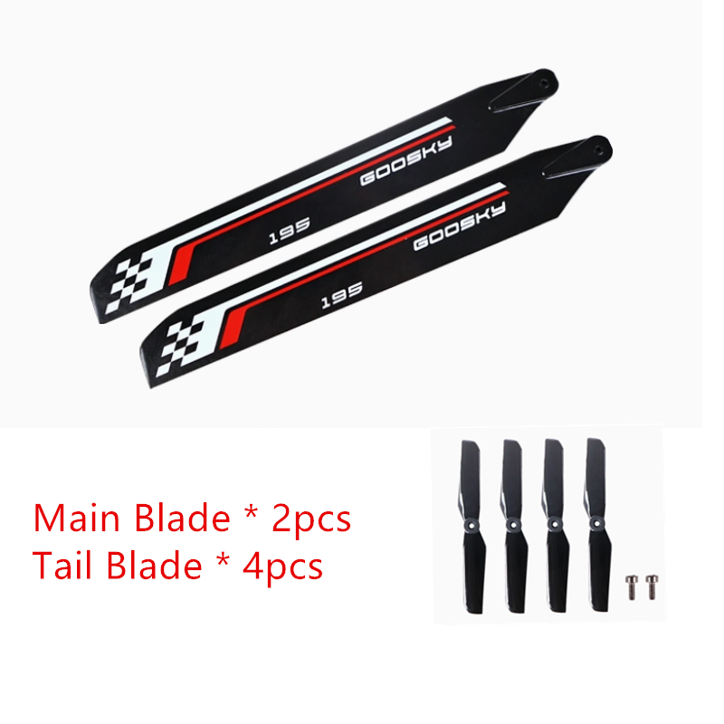 Rc Helicopter Blade - Запасные части для радиоуправляемого вертолета GOOSKY