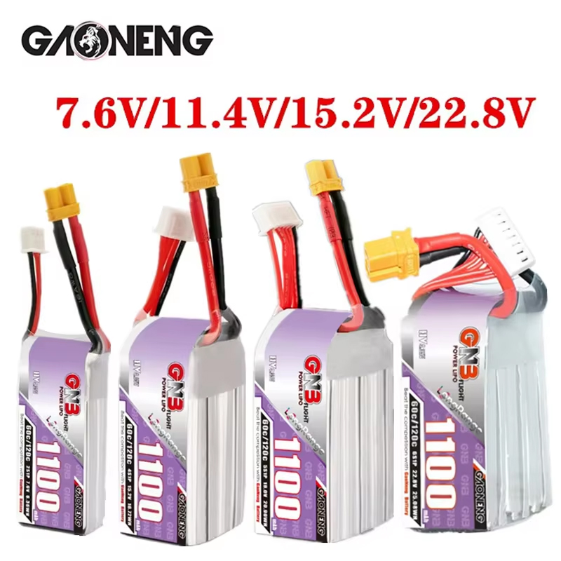 Rc Helicopter Parts - GNB 1100 мАч 2S 3S 4S