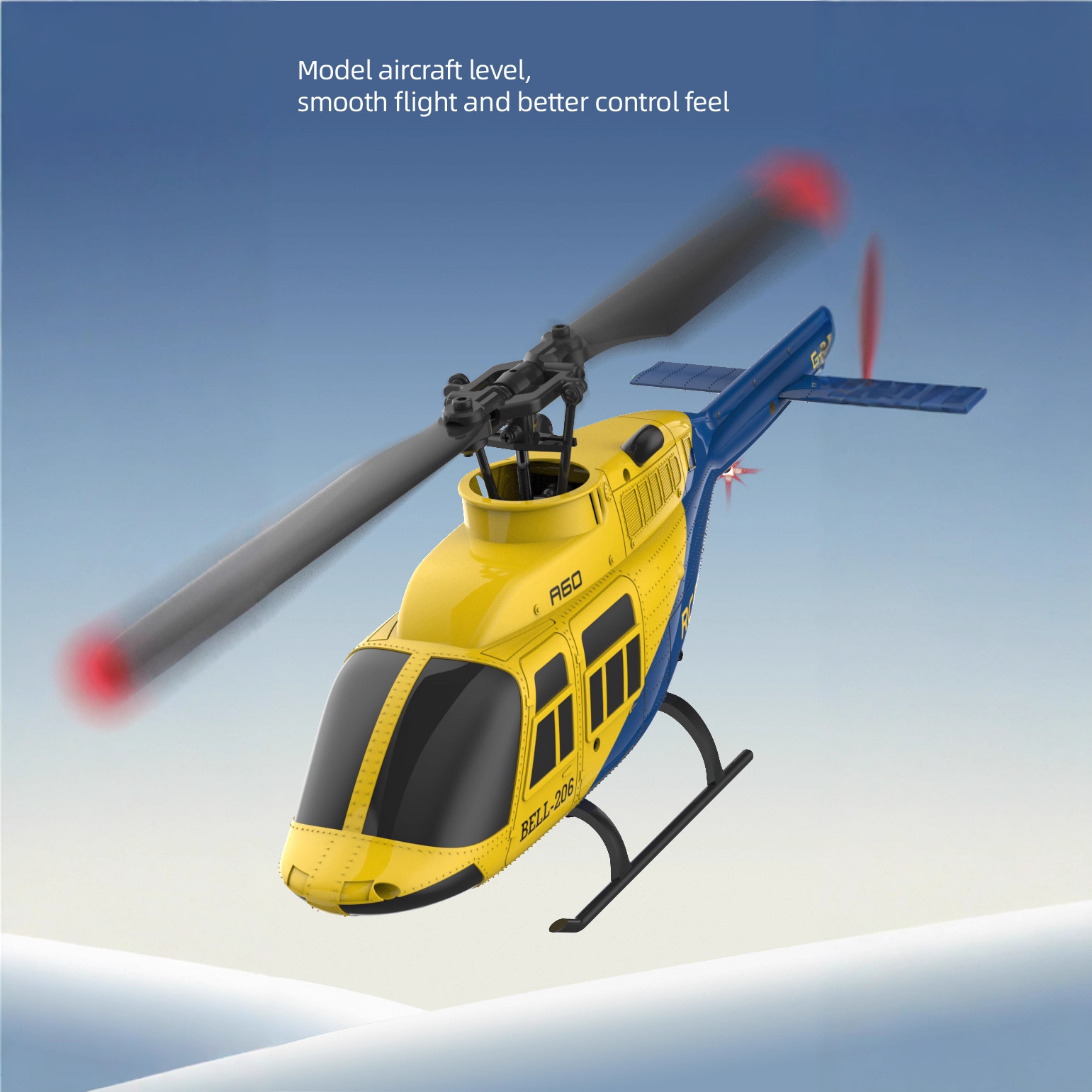 Rc Helicopter Single Rotor - Радиоуправляемый вертолет A60 в масштабе 1/42