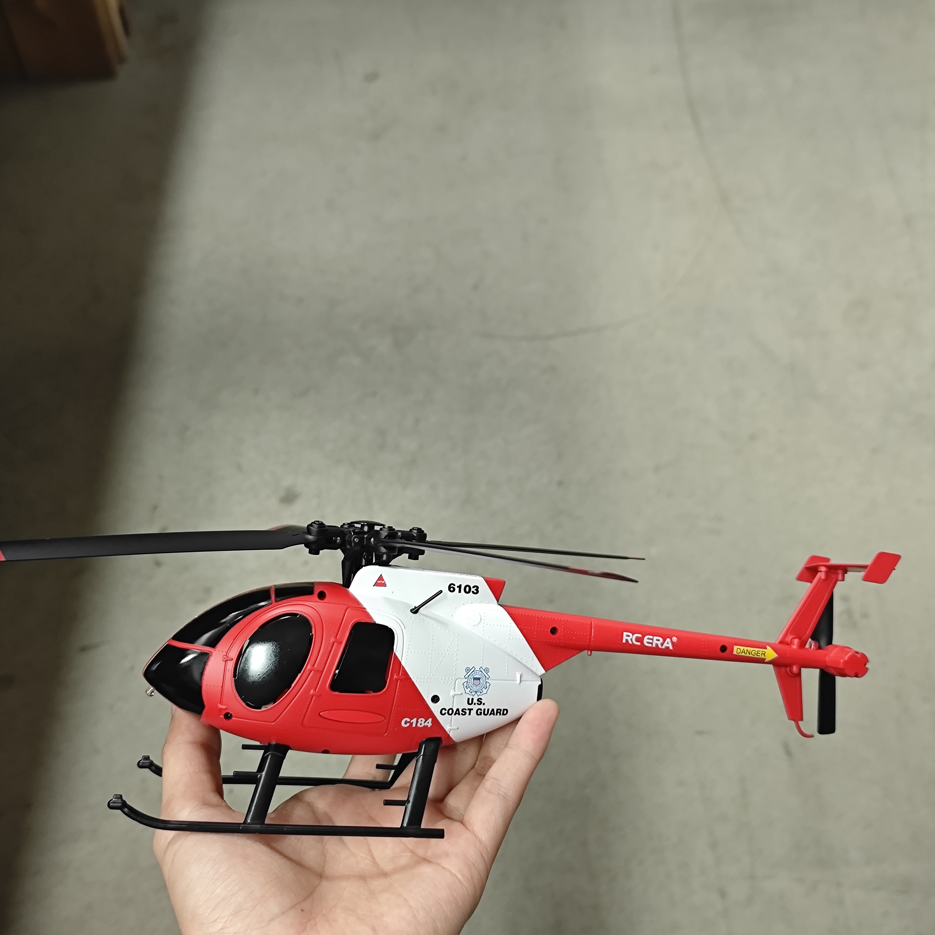 Rc Helicopter Gyro - Радиоуправляемый вертолет RC ERA C184, 4