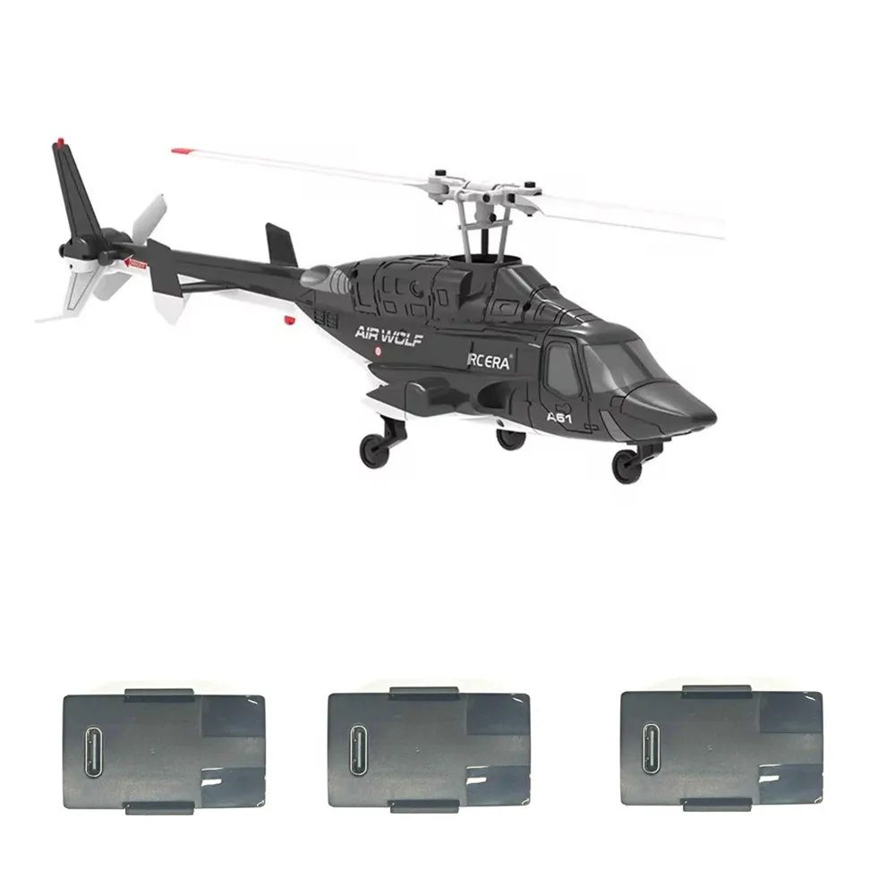 Rc Helicopter Nitro - RC ERA A61 Mini Airwolf Original