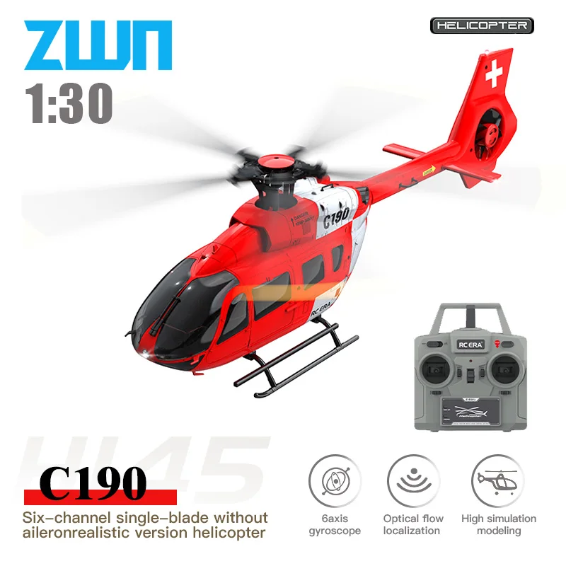 Rc Helicopter Gyro - C190 RC Вертолет 2,4G 6-Aixs Гироскоп
