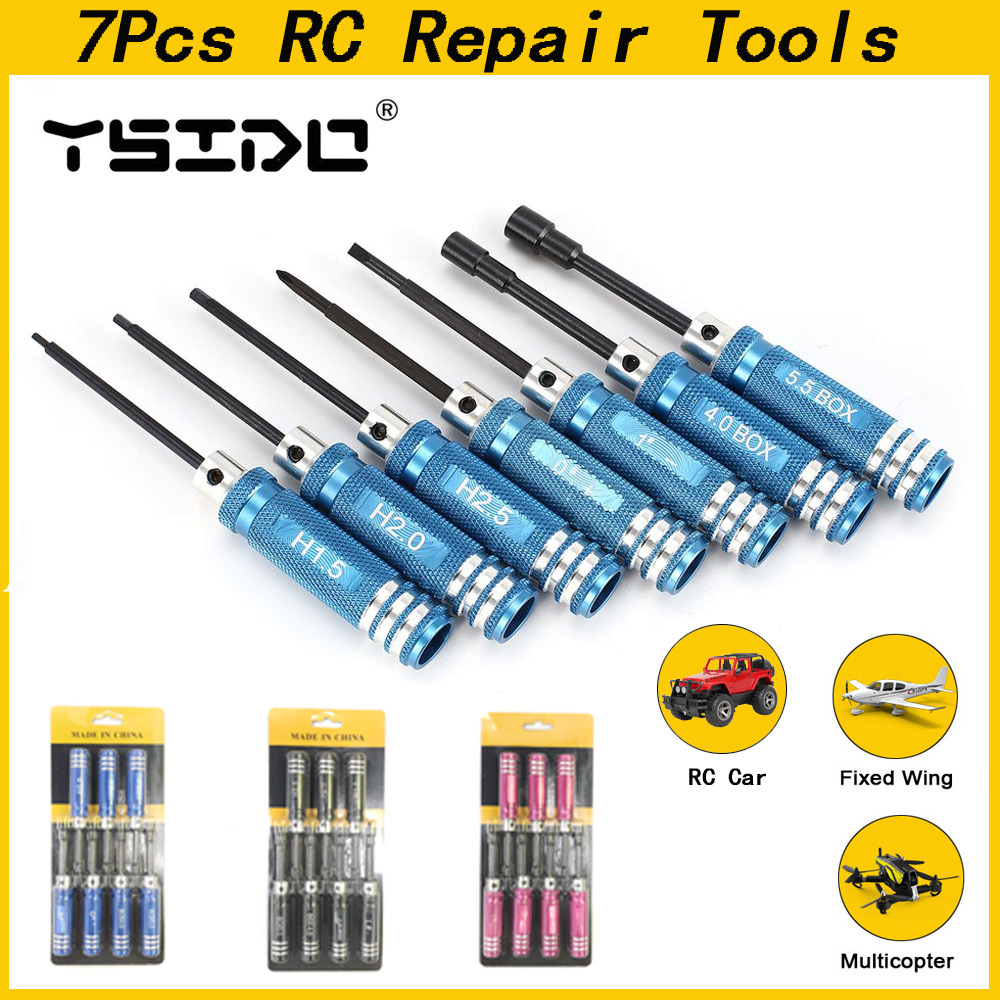 Rc Helicopter Tool Kit - YSIDO 7 шт. 1,5 2,0 2,5