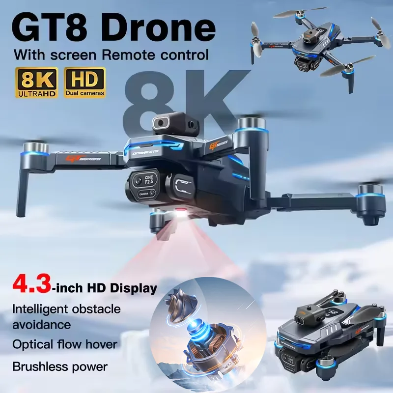 Rc Helicopter Electric - Одобренный ANATEL Горячая НОВИНКА: Дрон 4K