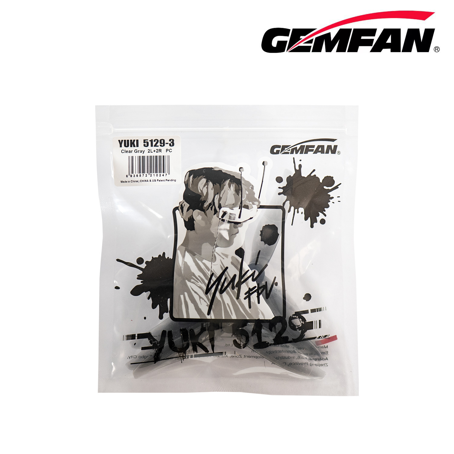 Rc Helicopter Blade - Gemfan 5129 5-дюймовый 3-лопастной/трехлопастной пропеллер, реквизит