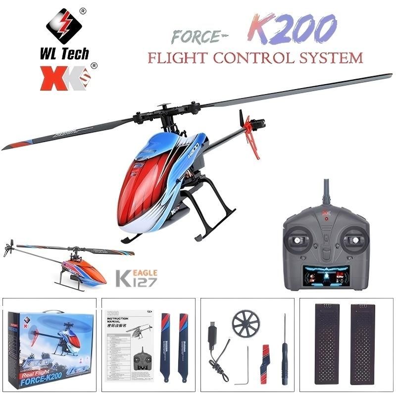 Rc Helicopter Gyro - WLtoys RC Вертолеты K200 K127 2,4