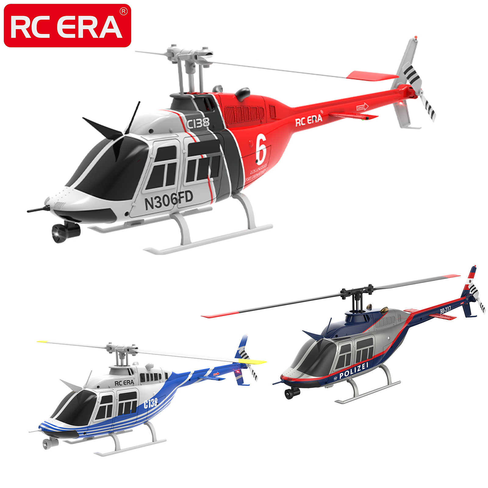 RC ERA C138 BELL 206 Jet Range – обзор и цена Rc Helicopter Gyro