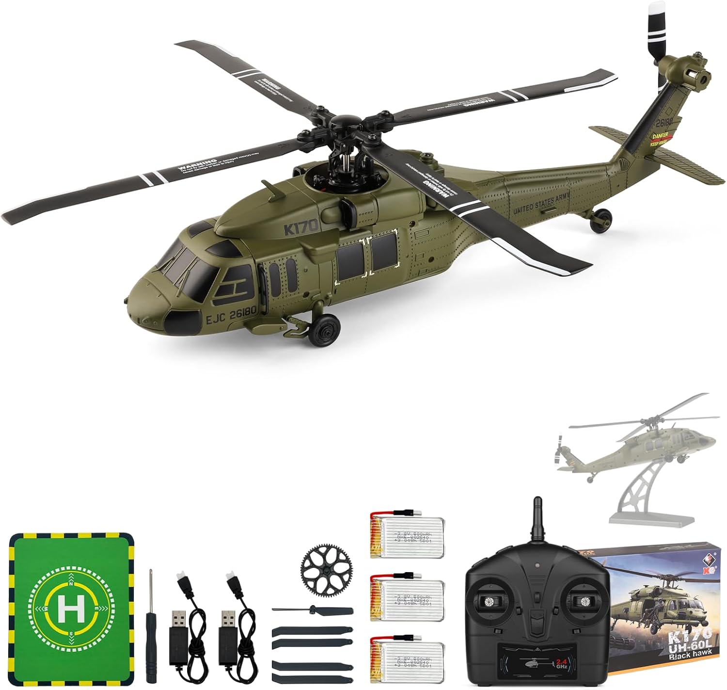 WLtoys K170 Бесщеточный 4-кана – обзор и цена Rc Helicopter Gyro