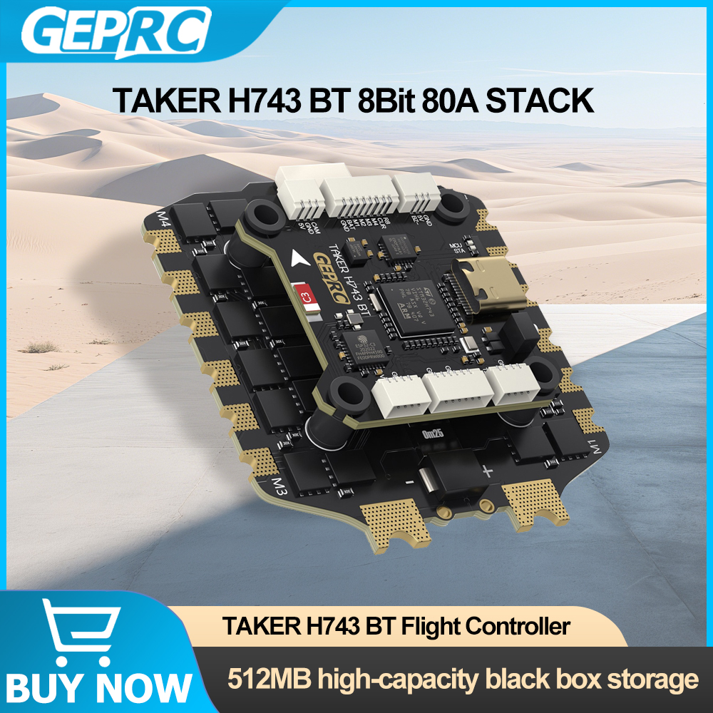 GEPRC TAKER H743 BT 8Bit 80A S – обзор и цена Rc Helicopter Case