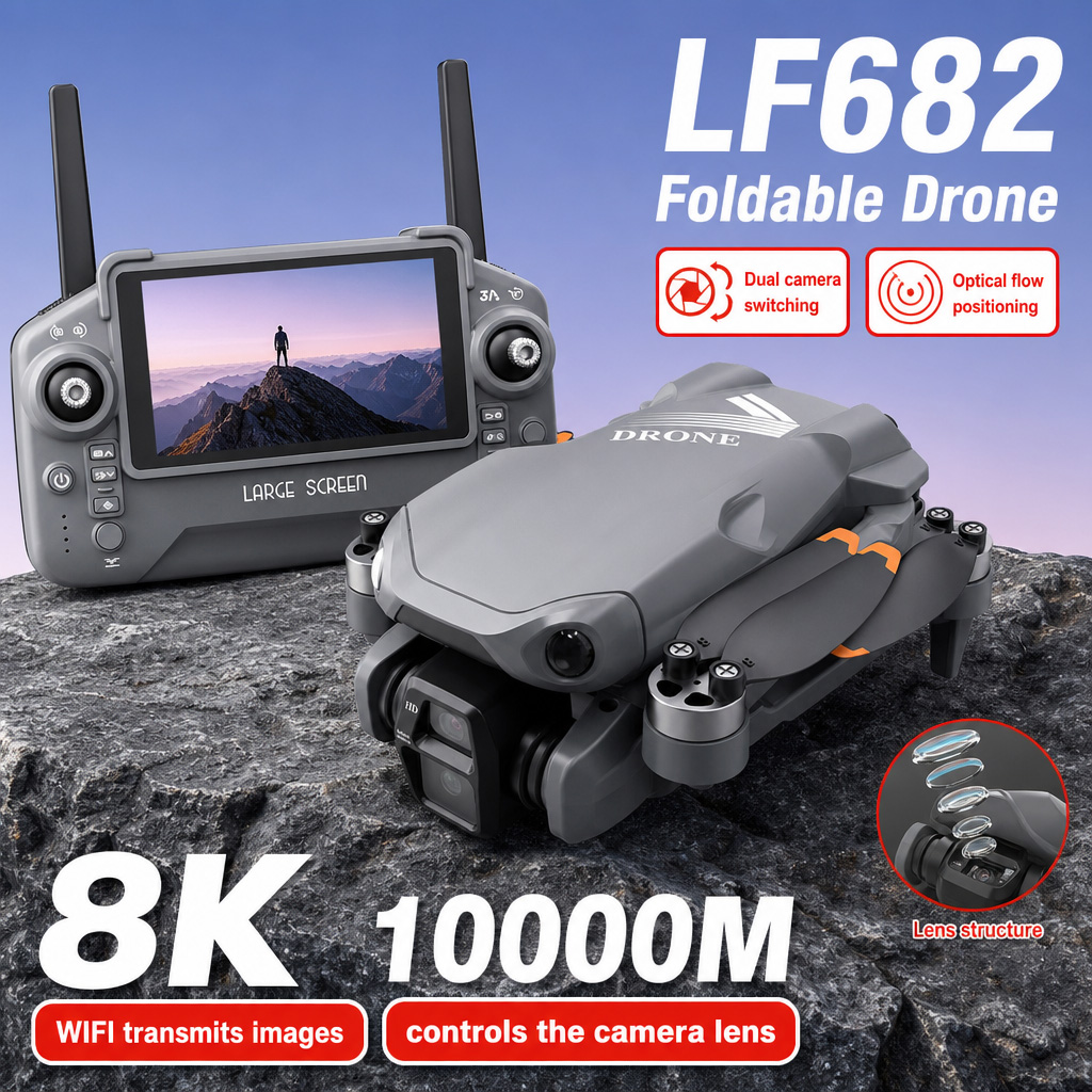 Дрон для аэрофотосъемки LF682  – обзор и цена Rc Helicopter Case