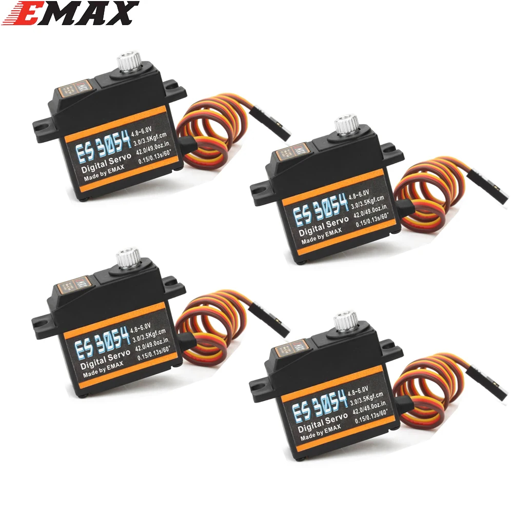 EMAX ES08MDII ES08MD II металл – обзор и цена Rc Helicopter Servo