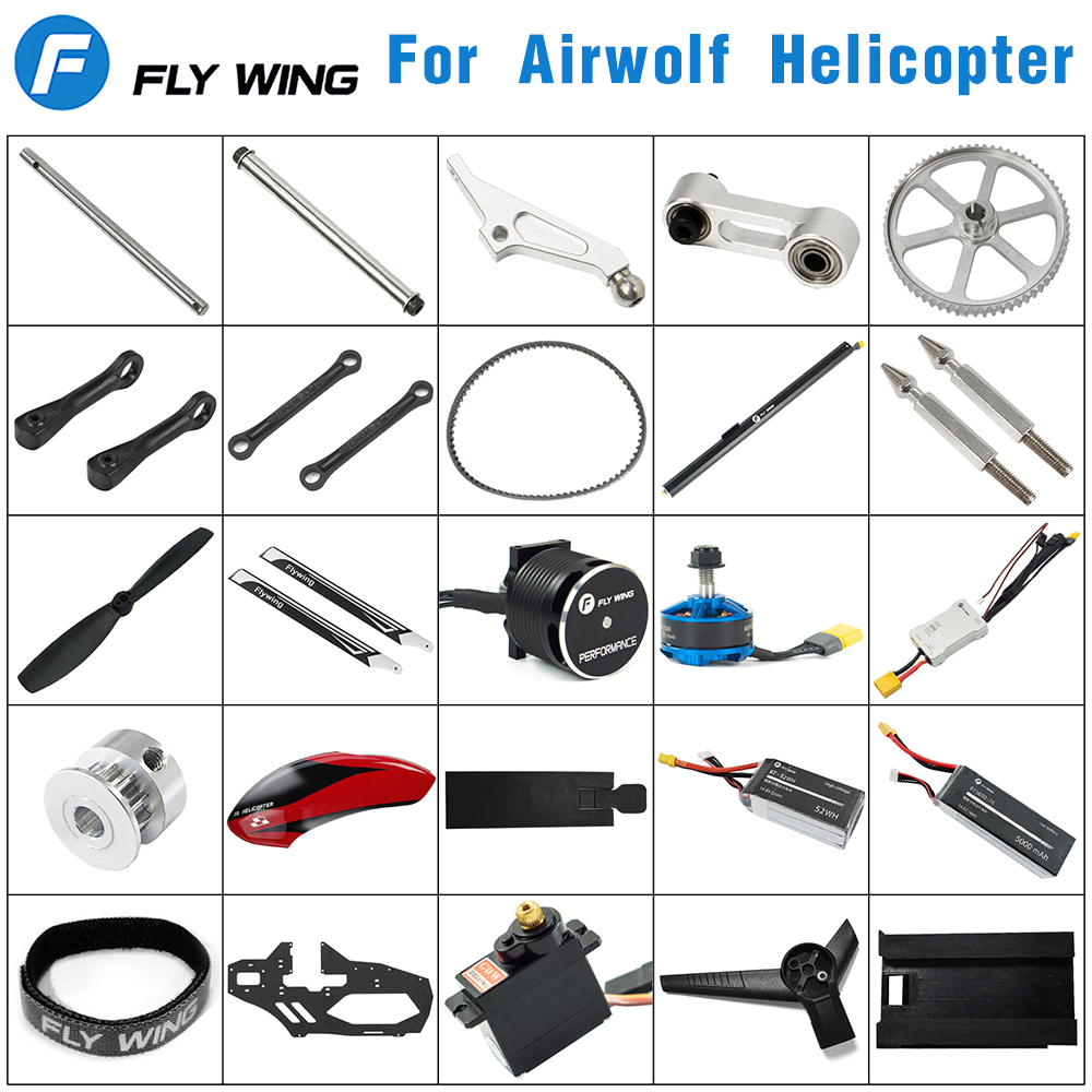 Fly Wing Airwolf RC Вертолет З – обзор и цена Rc Helicopter Nitro