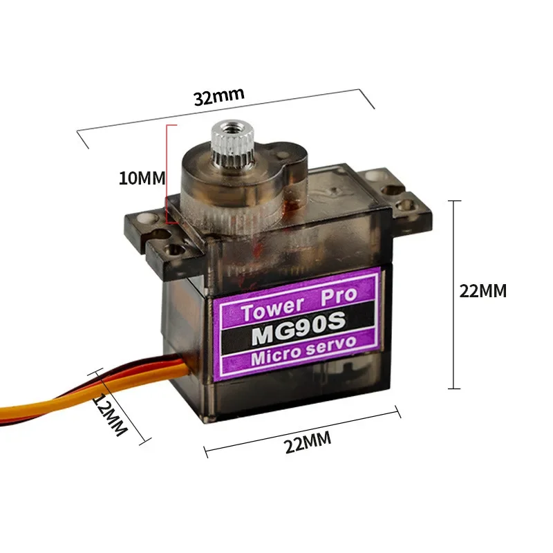 SG90/MG90S 9G микроцифровой се – обзор и цена Rc Helicopter Motor